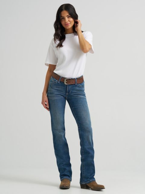 Женские джинсы Wrangler Women's Wrangler® Ultimate Riding Jean Willow Mid-Rise Bootcut