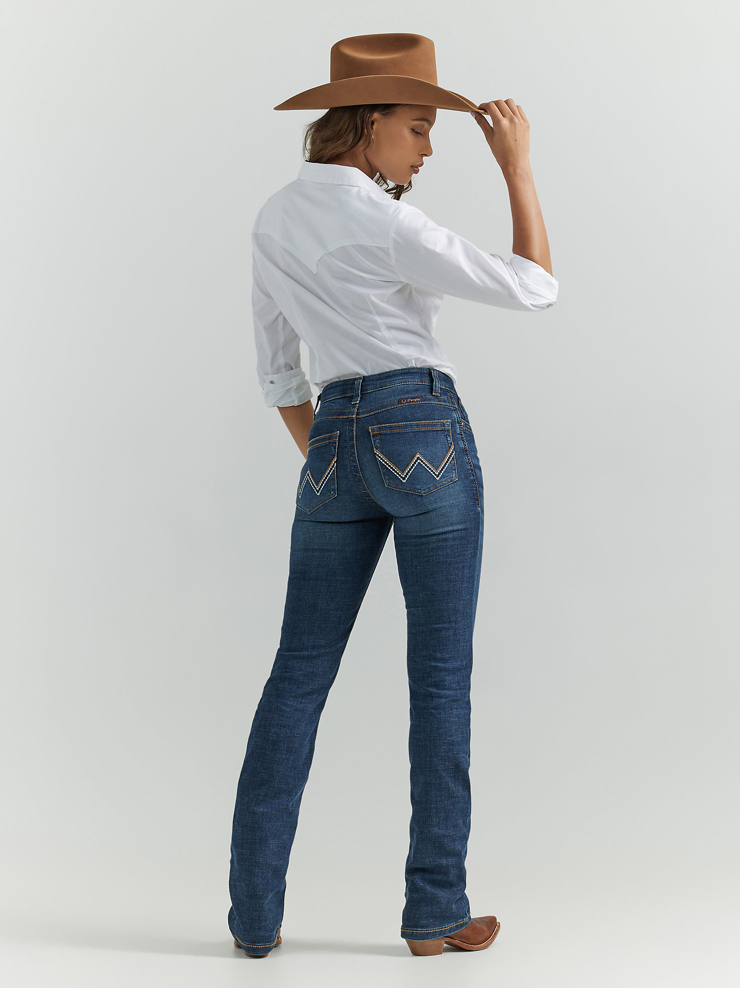 Women's Wrangler® Ultimate Riding Jean Willow in Lovette main view