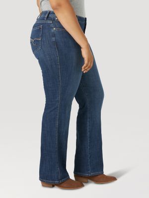 wrangler aura plus size jeans