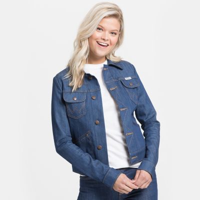 wrangler selvedge denim jacket