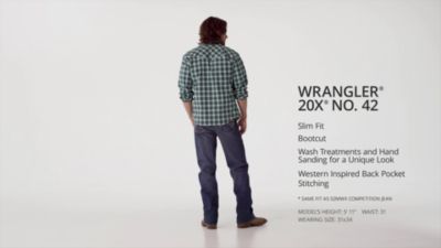 Men's Wrangler&reg; 20X&reg; No. 42 Vintage Bootcut Jean in Stockyard alternative view