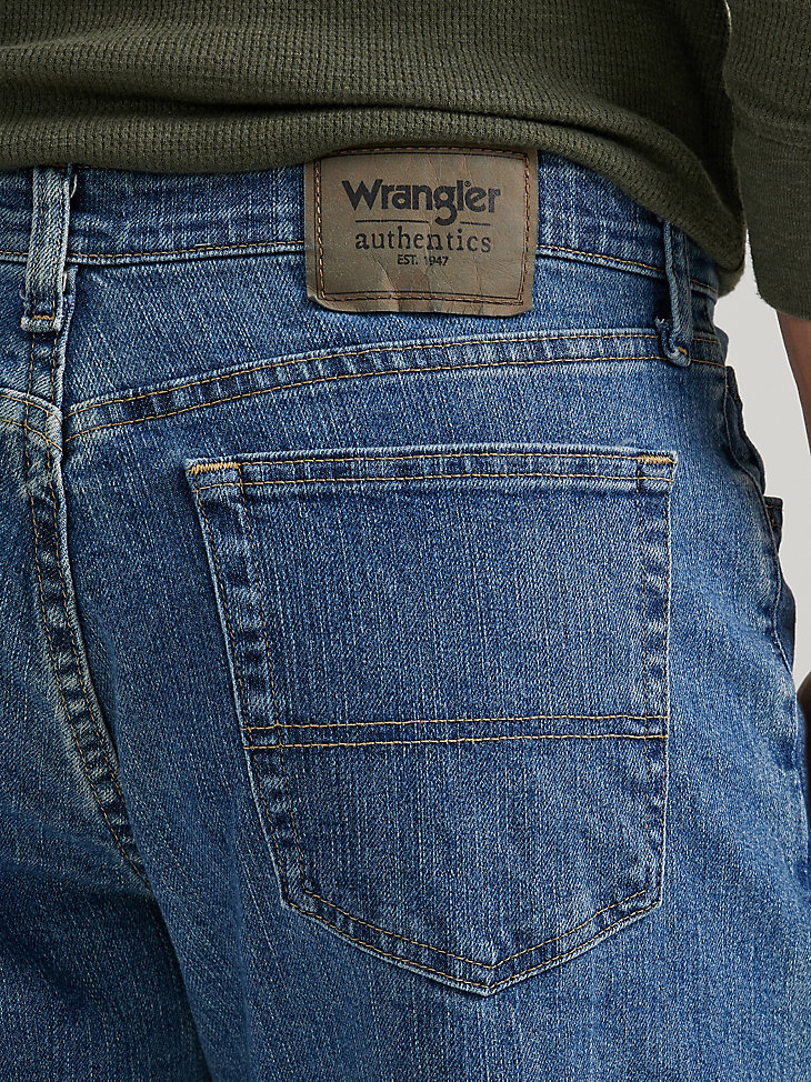 Wrangler Authentics Men’s Relaxed Fit Comfort Flex Jean | Men's JEANS ...