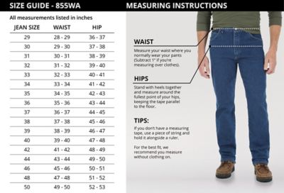 Arriba 72+ imagen mens wrangler stretch waist jeans - Thptnganamst.edu.vn
