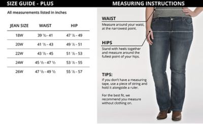 wrangler aura plus size jeans