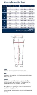 Wrangler Women's Jeans Size Chart