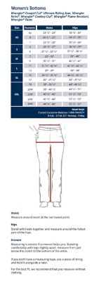 euro to us pants size chart