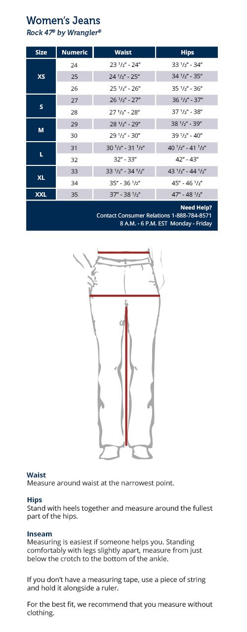 Help Size Chart