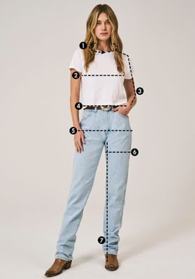 Women's High Rise Wide Leg Jean