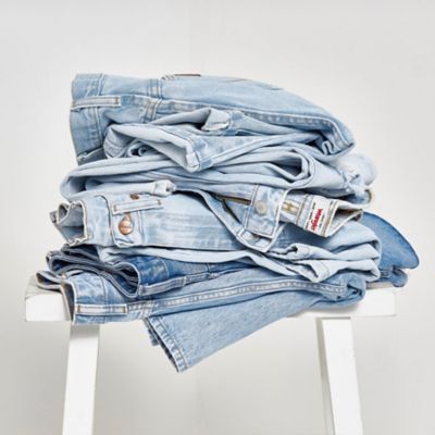 A stack of Wrangler Denim