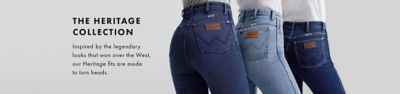 wrangler heritage crop jeans