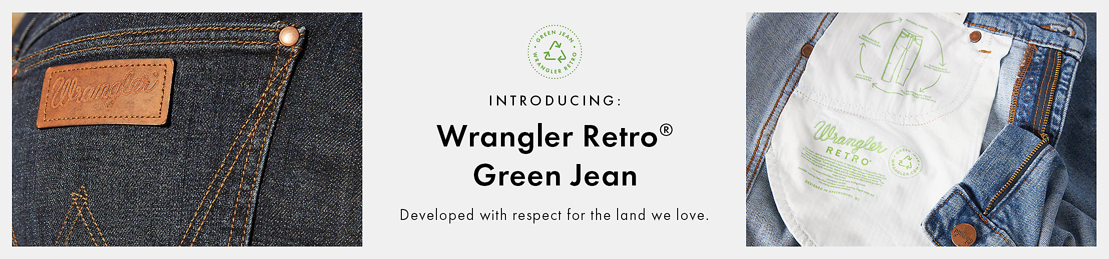 Wrangler Retro® Green Jean