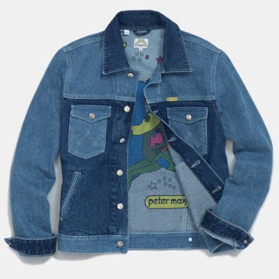 wrangler western denim jacket