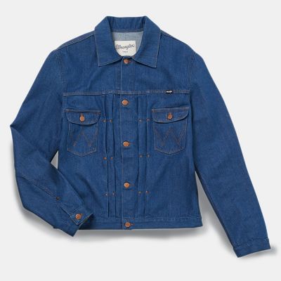 vintage wrangler jean jacket