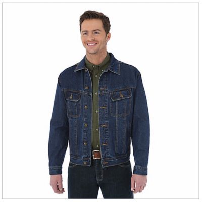 wrangler cowboy cut denim jacket