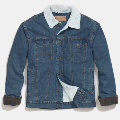 Wrangler Unlined Men's Jean Jacket - Prewashed Denim