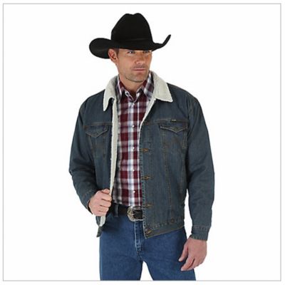 wrangler cowboy cut denim jacket