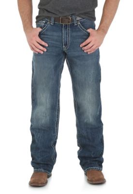 mens black wrangler relaxed fit jeans