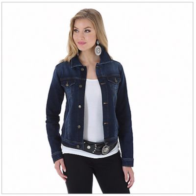dark jean jacket womens