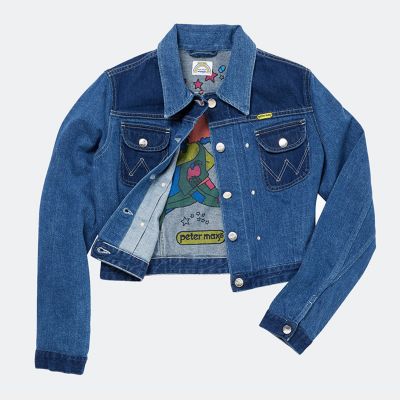 Women's western hot sale denim jacket